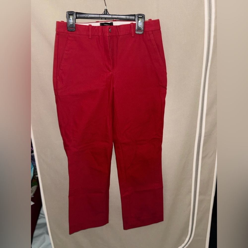Theory RED Trousers - Dress Pants Women - Trousers for Women - RED Slacks